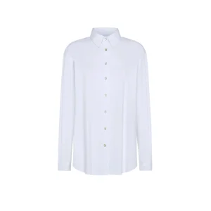 Camicia Donna Oxford Boyfriend Bianco