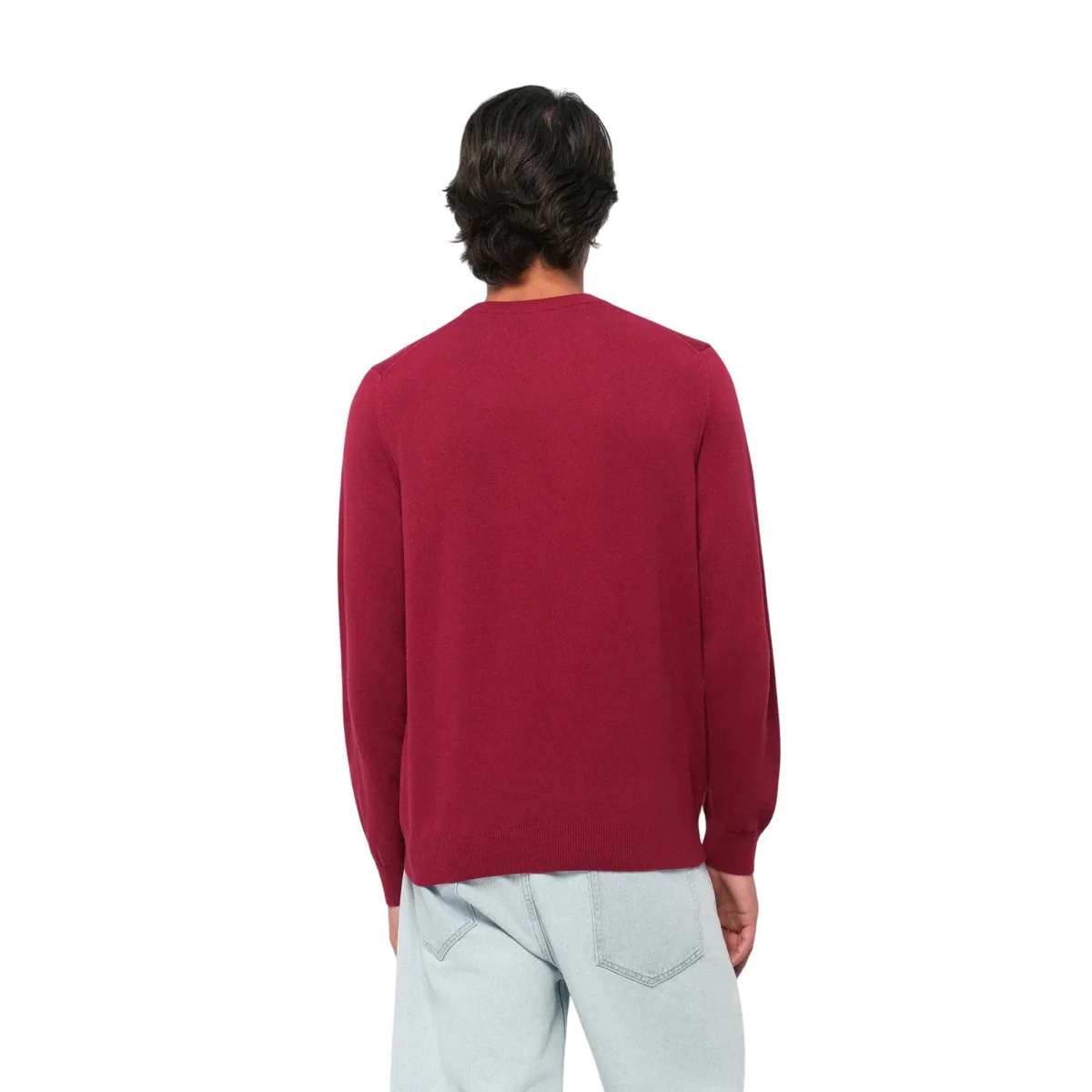 Maglia Uomo Rossa minimal - immagine 4
