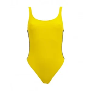 Costume Donna con bande laterali e logo