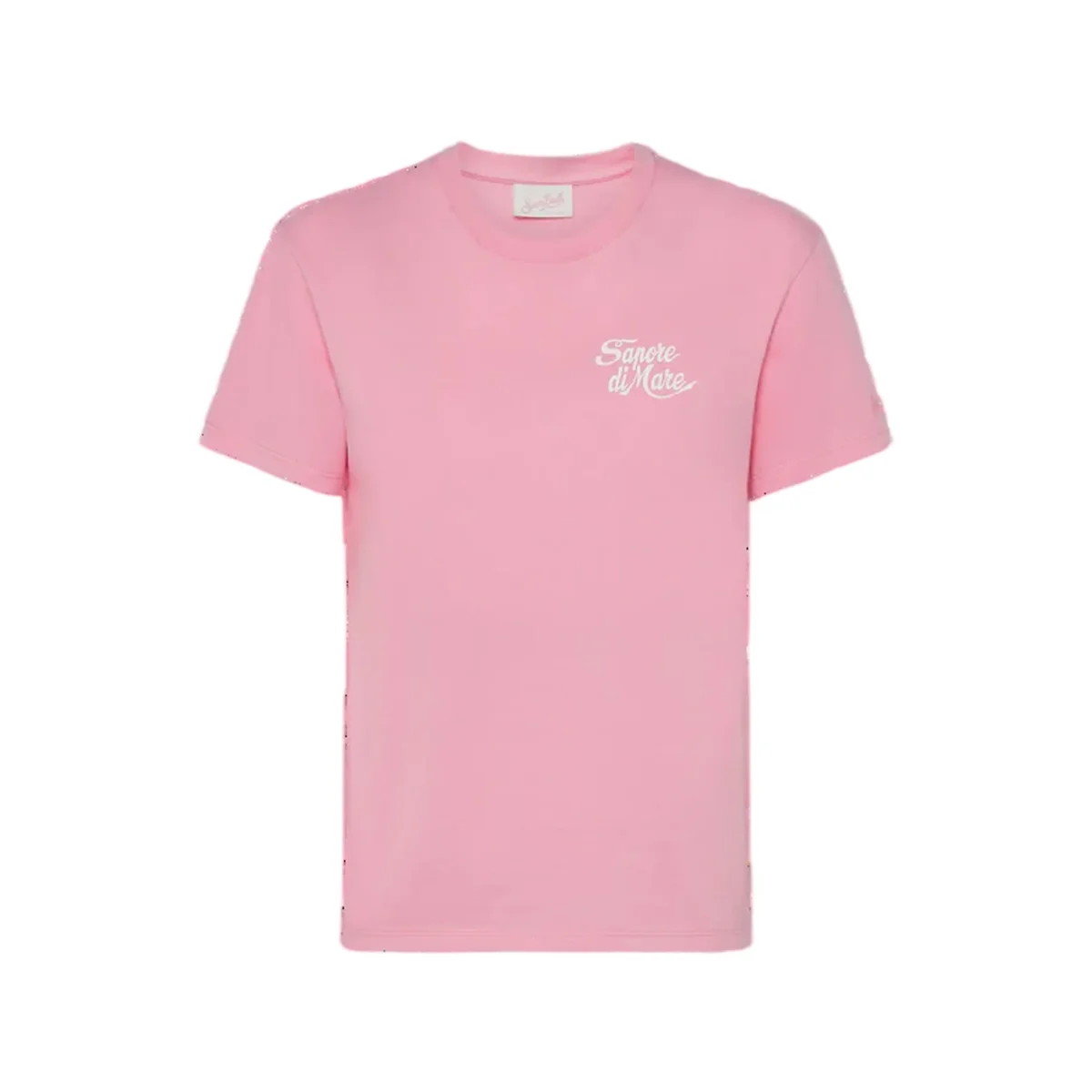 T-shirt Emilie Rosa donna con stampa "Sapore di mare"