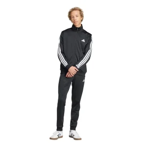 Tuta sportiva uomo in tricot nera