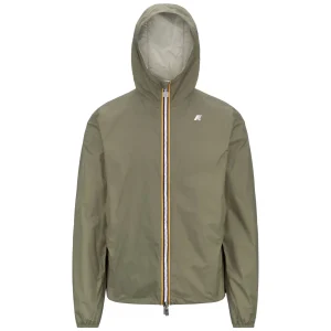 Giubbino Uomo corto Jake reversibile Verde/Beige