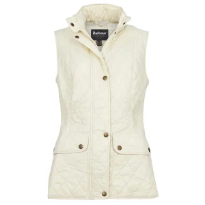Gilet Donna Otterburn trapuntato Bianco