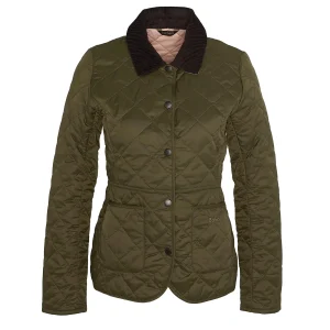 Giubbino trapuntato Donna Deveron Verde oliva
