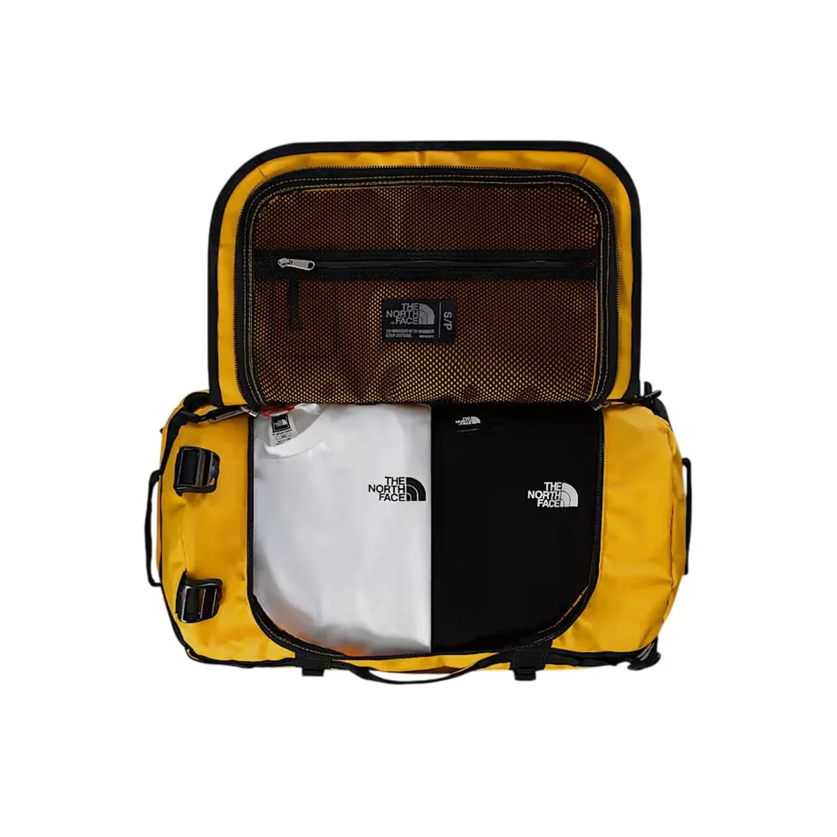 Borsone Unisex Duffel Base Camp-S Giallo - immagine 4
