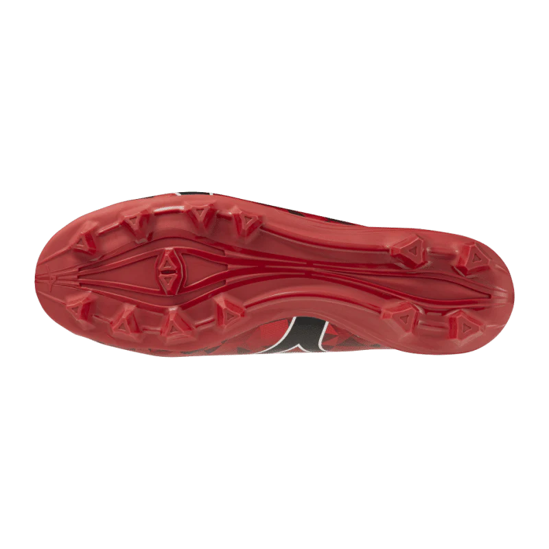 Scarpe Calcio Mizuno Alpha II Select Junior MD ragazzo Ruby Red Rossa 40th Anniversary - immagine 4